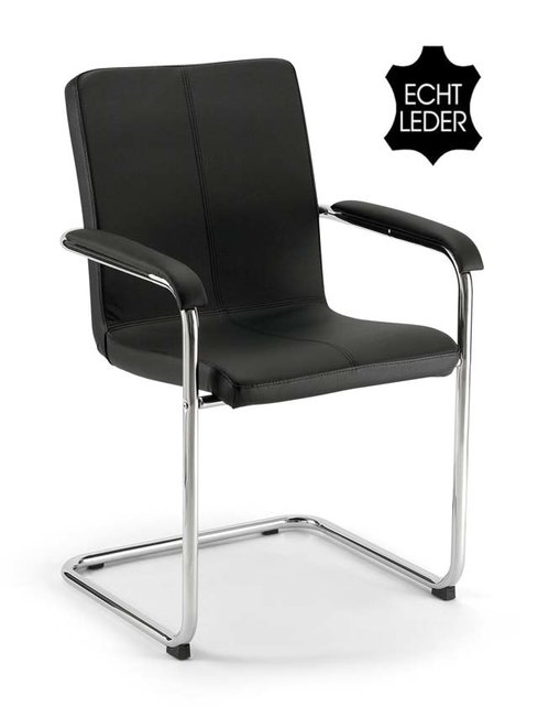 Vergaderstoel Leer Ameno