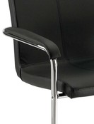 Vergaderstoel Leer Ameno