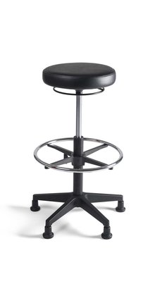 Werkkruk Tabouret Kunstleder Hoog