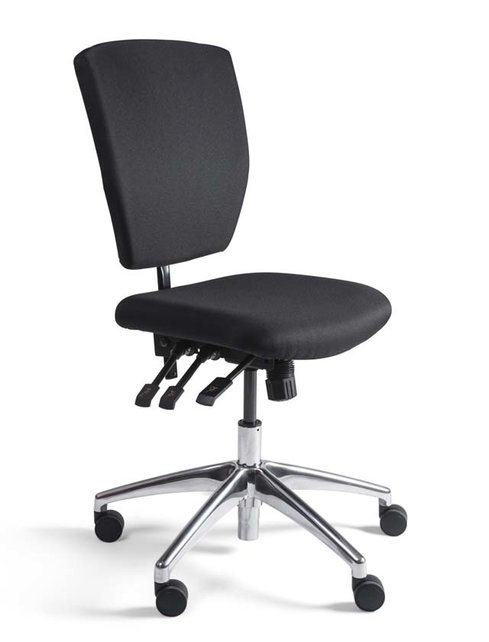 Kassastoel Aluminium - Laag Model