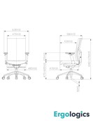 Bureaustoel Ergoline Comfort - NEN 1335