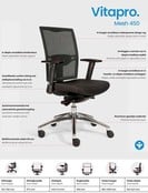 Ergonomische Bureaustoel Vitapro 450