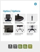 Ergonomische Bureaustoel Dynamic 300