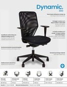 Ergonomische Bureaustoel Dynamic 300