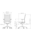 Ergonomische Bureaustoel Dynamic 350