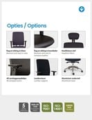 Ergonomische Bureaustoel Dynamic 400