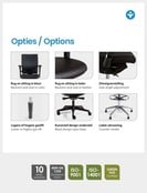 Ergonomische Bureaustoel Vitapro 600