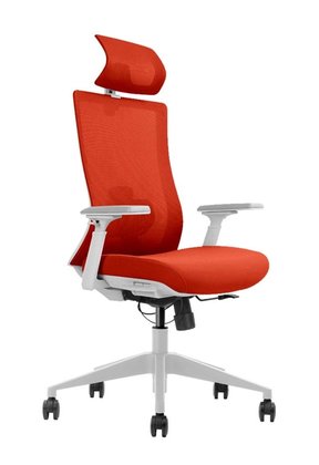 Ergonomische Bureaustoel Verona Oranje | NEN 1335