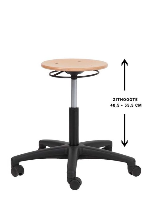 Tabouret Houten Zitting Tabouret Houten Zitting