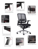 Euroseats Zoom Bureaustoel - NEN 1335