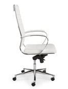 Directie bureaustoel Napels - Wit