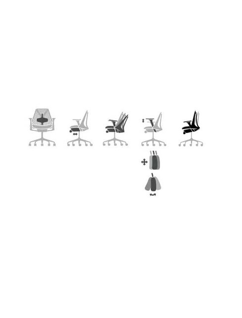 Herman Miller Sayl Zwart