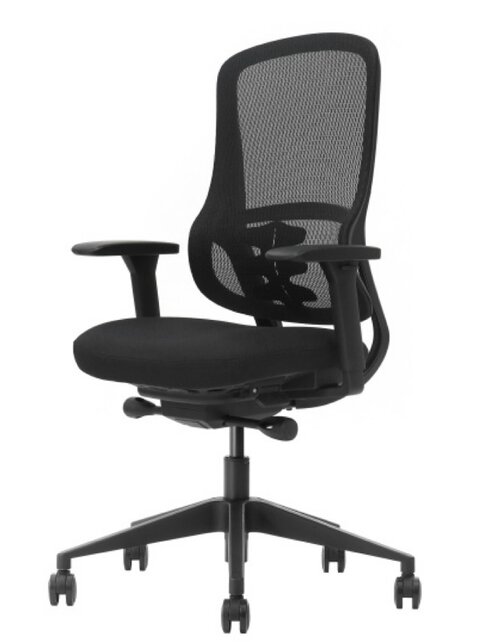 Emma Ergonomische Bureaustoel – Zwart