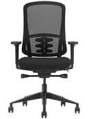 Emma Ergonomische Bureaustoel – Zwart