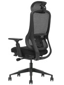 Emma Ergonomische Bureaustoel – Zwart