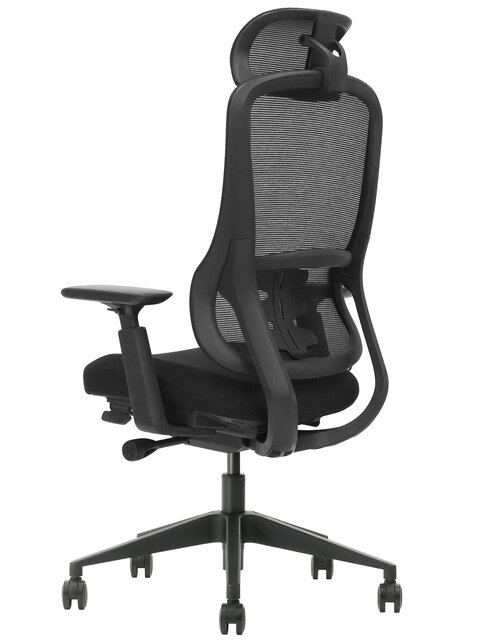 Emma Ergonomische Bureaustoel – Zwart