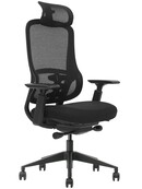 Emma Ergonomische Bureaustoel – Zwart