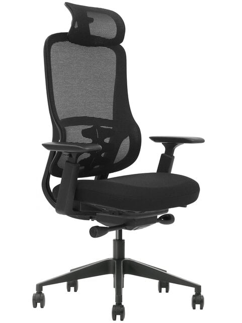 Emma Ergonomische Bureaustoel – Zwart