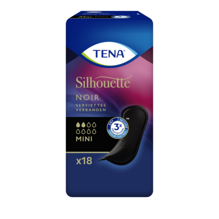 TENA Silhouette Noir Mini