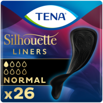 TENA Silhouette Normal Noir Inlegkruisjes
