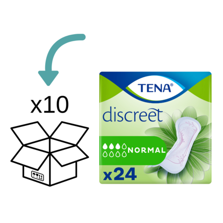 TENA TENA  Discreet Normal - 10 pakken