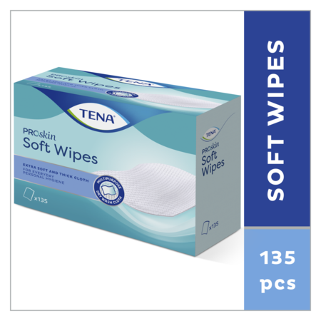 TENA Soft Wipe ProSkin doekjes 135 stuks