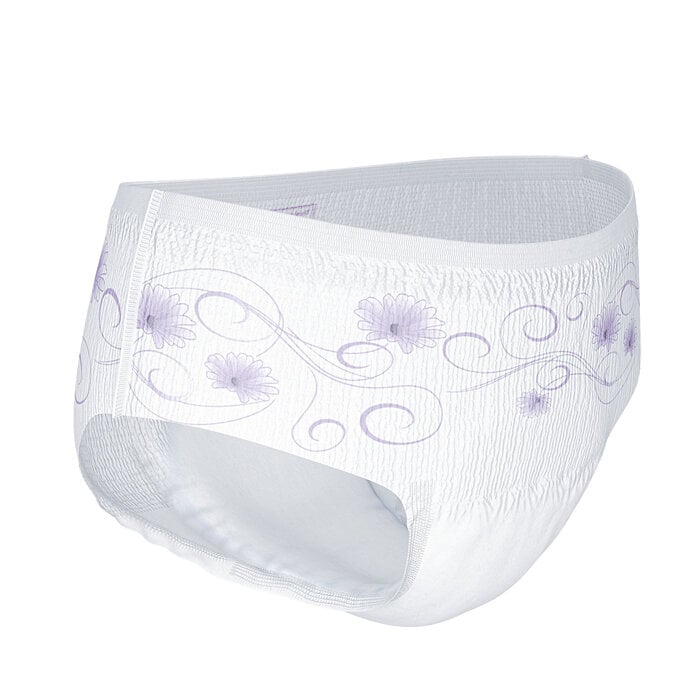 TENA Silhouette Normal Low Waist Blanc Large 10 stuks