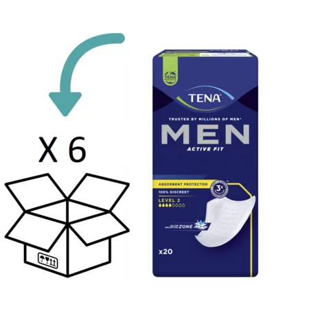 TENA Men Active Fit Level 2  - 6 pakken