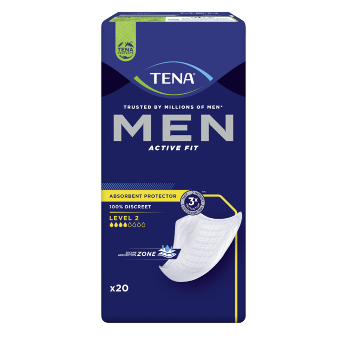 TENA Men Active Fit Level 2  - 8 pakken met elk 20 stuks