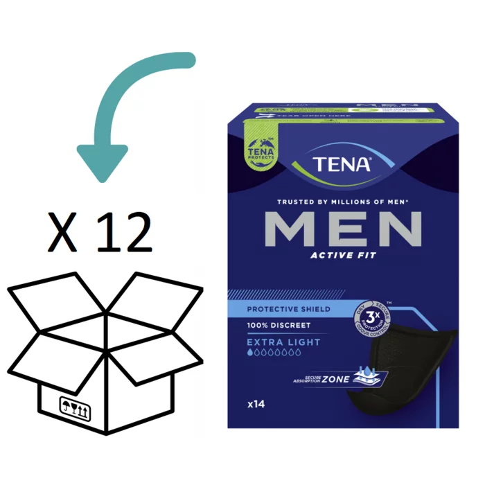 TENA Men Protective Shield  - 12 pakken