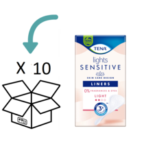 TENA Lights Sensitive Light Liner - 10 pakken