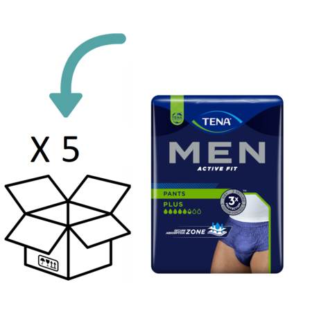 TENA Men Active Fit Pants  S tot XL - 5 pakken