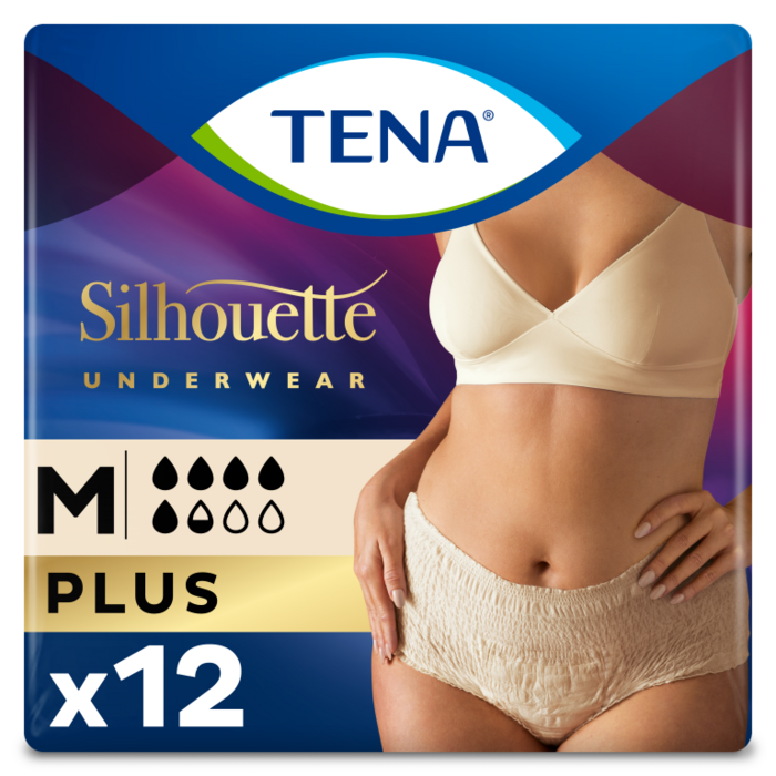 TENA Silhouette Plus High Waist Creme Medium