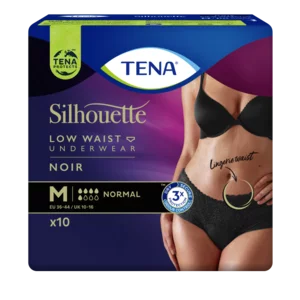 TENA Silhouette Normal Low Waist Noir Medium