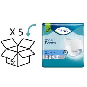 5 pakken - TENA Pants Plus ProSkin  (van XXS tot XL)