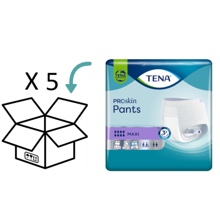 TENA 5 pakken - TENA Pants Maxi  ProSkin (M, L, of XL)