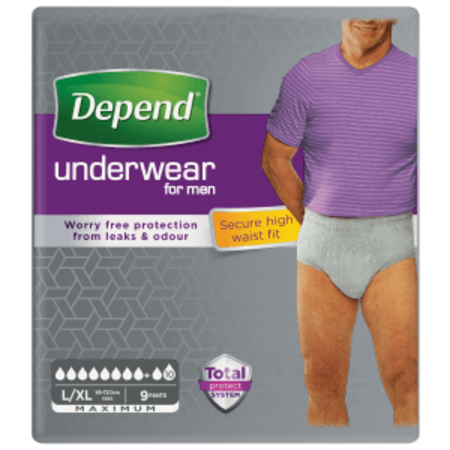 Depend Pants voor Mannen Maximum L/ XL