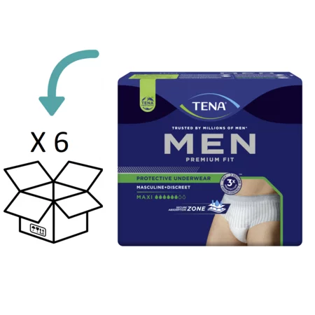 TENA Men Premium Fit  (S - XL) - 6 pakken