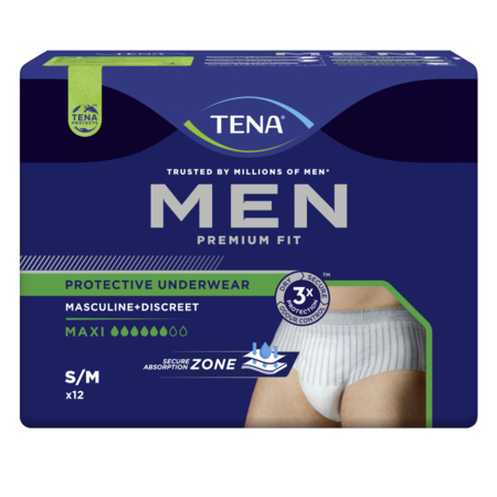 TENA Men Premium Fit  level 4 (S/XL) 10/ 12 stuks