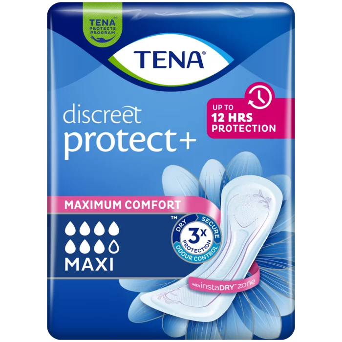 TENA TENA Discreet Maxi verbanden  - 10 pakken