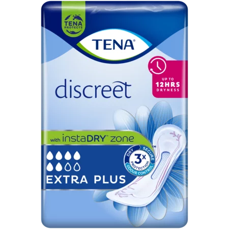 TENA TENA Discreet Extra Plus verbanden - 10 pakken