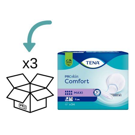TENA Comfort Maxi ProSkin - 3 pakken