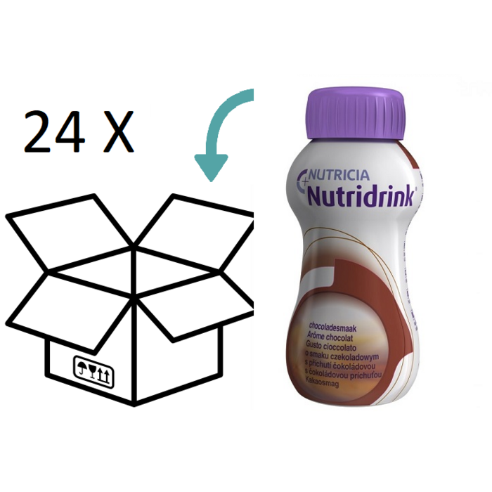 Nutridrink Compact Chocolade 24 x 125ml