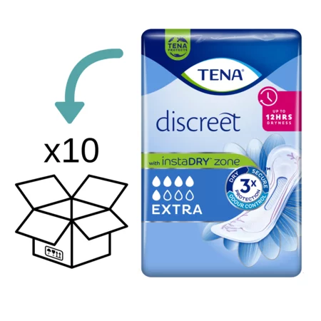 TENA TENA Discreet Extra - 10 pakken