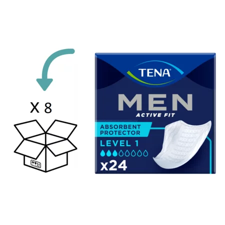 TENA Men Active Fit Level 1  24 stuks - 8 pakken