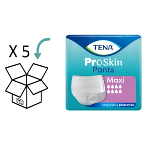 5 pakken - TENA Pants Maxi  ProSkin (S, M, L, of XL)