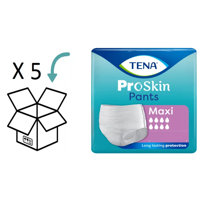 TENA 5 pakken - TENA Pants Maxi  ProSkin (S, M, L, of XL)