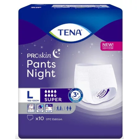 TENA ProSkin Pants Night Super Large - 10 stuks