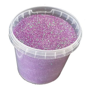 Glitters 400gr in bucket  Irridescent fuchsia ( x 1 )