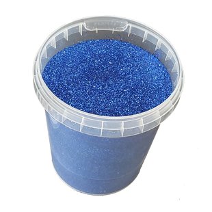 Marineblauwe glitters, per 400 gram